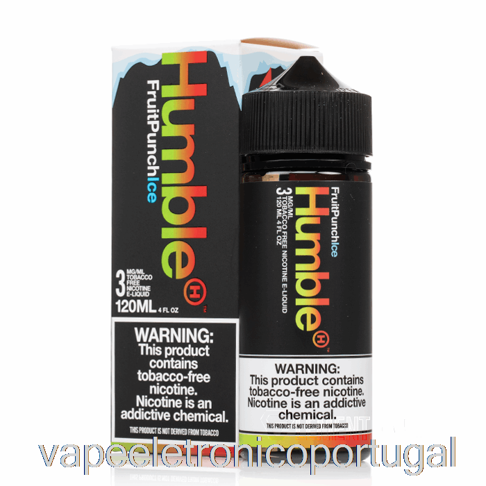 Ponche De Frutas Vape Eletrônico Ice - Humilde Suco Co - 120ml 0mg